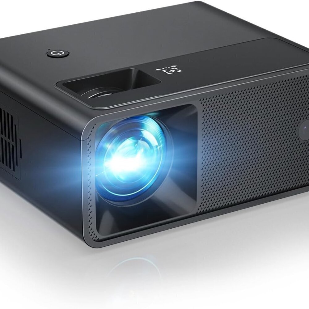 Mini Projector, 2025 Upgraded Full HD 1080P Support Video Projector, Portable